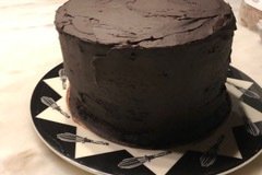 chocolate cake from "The Bear" Season 1