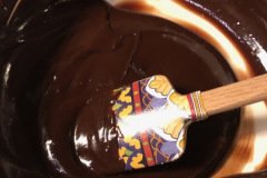 choclate  glaze is perfect texture