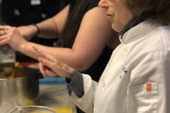 cook the cream for the creme brulee