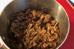 rehydrate dried dates