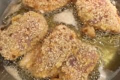 frying chicken