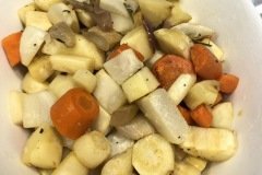 Roasted root vegetable medley