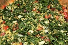 Couscous and kale salad