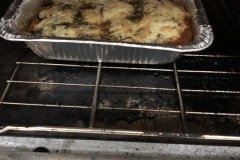 frittata is roasting