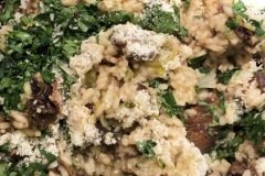 Risotto with porcini mushrooms