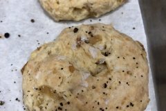 gruyere and pepper biscuits