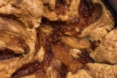 sunken apple cake