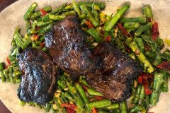 grilled skirt steak