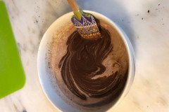 chocolate ganache for chocolate truffle tart