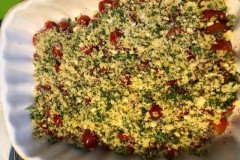 cherry tomato gratin