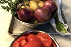 Briam-roasted mixed vegetables with Greek flare
