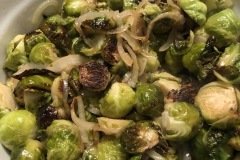 crispy Brussel sprouts
